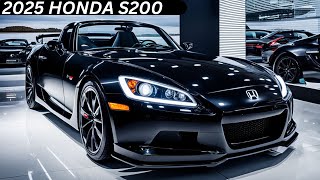 All New 2025 Honda S2000 Revealed! Revival of a Legendary Sports Car! First Look