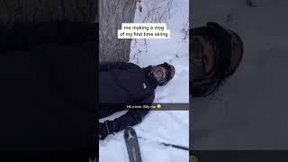 First Time Skiing Vlog Viral