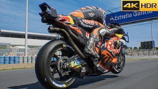 MotoGP 24 - New Red Bull KTM RC16 (Tail Aero & Exhaust Update) Mod! Gameplay [4K60]