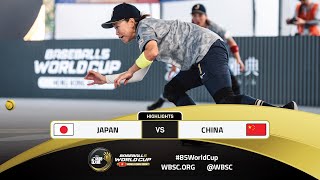 Highlights | Game 17 JPN v CHN | WBSC Baseball5 World Cup 2024