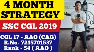 SSC CGL 19- 4 Month Strategy