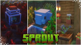 Sprout (Minecraft Mod Showcase) | A Cozy Mod to Expand Farming