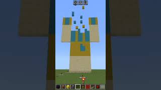 Minecraft YouTuber Morepoke statue #shorts #minecraft