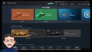 Gran Turismo Sport - Mileage Exchange Contents (July 7, 2020 - July 13, 2020)