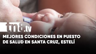 Santa Cruz, en Estelí, con mejores condiciones en su puesto de salud