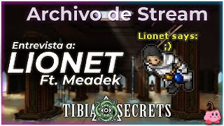 Entrevista a LIONET, Empleado de CipSoft 😱 Creador de la QUEST DEL CUBO 😳 Ft. @Meadek