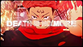 「 Death Is No More 😡🖤」Jujutsu Kaisen「AMV/EDIT」4K