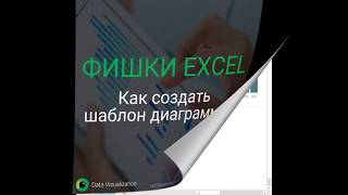 Как создать шаблон диаграммы в Excel?