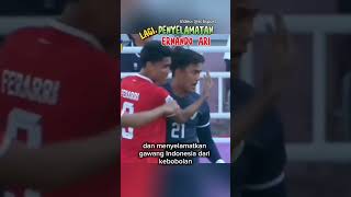 Ernando Ari Sutaryadi mementahkan tendangan penalti, saat Indonesia menang atas Australia #ernando