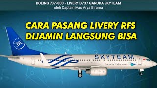 Cara pasang livery Real Flight Simulator Android Tercepat Termudah