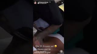 Anuel le hace masaje a su novia Yailin