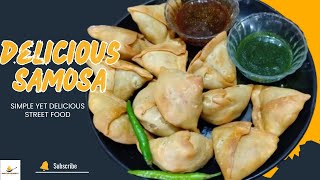 Samosa Recipe In Hindi  │Crispy Aloo Samosa │क्रिस्पी आलू समोसा│Easy Recipe To Make Samosas At Home