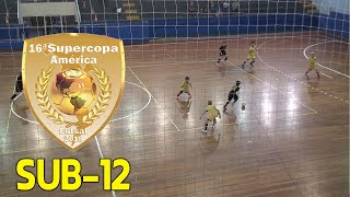 JARAGUÁ FUTSAL 1 x 1 NEW ENGLAND - Sub-12 - 16ª Supercopa América de Futsal - Classificatória