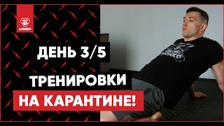 На карантине! День 3/5. Программа тренировок в домашних условиях. Кроссфит для новичков.