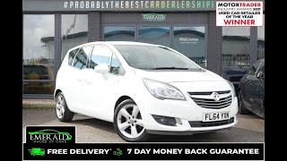 2014 64 VAUXHALL MERIVA 1.4 TECH LINE 5D 99 BHP/FL64 YXN