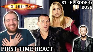 FIRST TIME WATCHING Doctor Who | Season 1 Episode 1: Rose REACTION