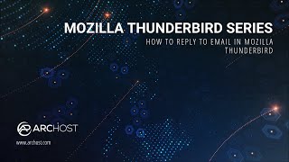 How to reply to email in Mozilla Thunderbird   ARCHOST