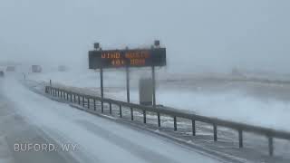 It’s Snowing In April ❄️😱🤯 // Road Footage