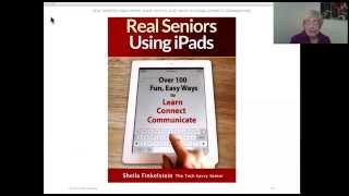 Real Seniors Using iPads Kindle Book Tour