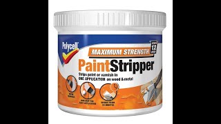 Polycell Maximum Strength Paint Varnish Stripper How To Use Guide