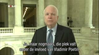 John McCain wil Poetin hard straffen