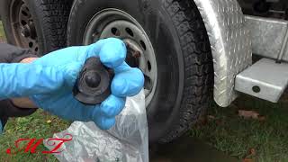 How To Grease  Your Trailer Wheel Bearings Properly D I Y