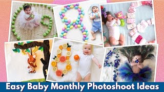 Top Baby Photoshoot Ideas - Month Wise | Easy & Affordable