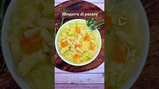 minestra di patate #minestra #patate #shorts #short #tutorial #cucina #ricetta #tutorial #viral #