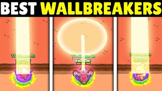 Who is the Best Wall-Breaker In 2024? | All 20 Wall Breaker Brawlers TEST. #10xSultanCarlGiveaway