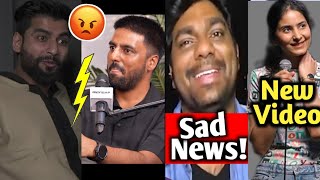 Pratiyush Chobey Jealousy To HARSH GUJRAL😧l Zakir Khan Show Got Cancelled, Swati Sachdeva, Kullubazi