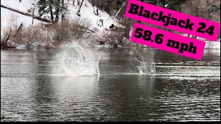 Blackjack 24 hits 58.6mph !!!