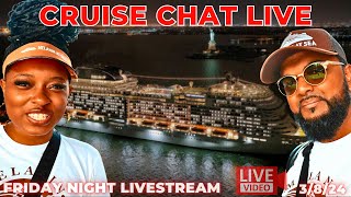 🔴Cruise Chat LIVE: Come chat with us!