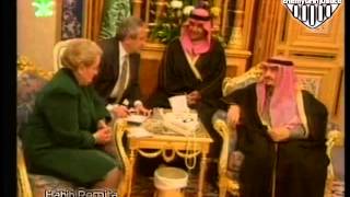 السعودية -  مادلين أولبرايت تلتقي الملك فهد 1999