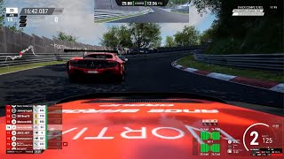 Assetto Corsa Competizione Nordschleife overtake P.30 to P.3