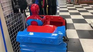 Kiddies Manufacturing Spider-Man Car (Spider-Rider) Kiddie Ride