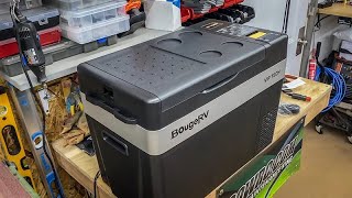 Real Honest Product Review, BougeRV CRPR030 30 Qt. Portable Fridge with Battery Backup