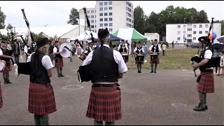 "Cullen Bay" Swiss Pipe Band Meeting am Dorf Fest in Dübendorf / Zurich Caledonian Pipe Band 2016