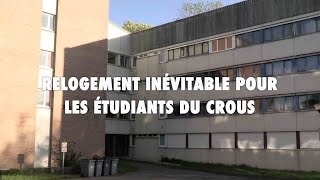 Relogement inévitable pour les étudiants du CROUS