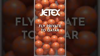 Fly private to Qatar with Jetex. #jetex #discoverjetex #flywithjetex #privatejet #shorts #short