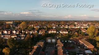 4k Grays Drone Footage