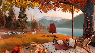 Autumn Lakeside Serenity: Cozy Chill Music for Relaxation and Peaceful Moments (2024 Edition)