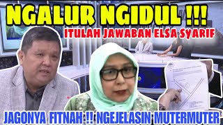 KALO MEMFITNAH ELSA EMANG JAGONYA.. DISURUH JELASIN MENGENAI 100 METER JADI 6 METER MALAH MUTER²