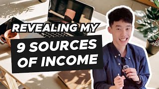 MY 9 INCOME STREAMS I CREATED OVER 10 YEARS