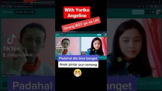 Yoriko Angeline girang