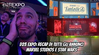 D23 Expo: Tutti gli ANNUNCI MARVEL STUDIOS e STAR WARS