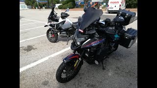 Viaggio in moto-tour medioevale fra Toscana e Lazio