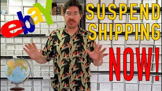 Don't Ship International on EBAY [During COVID-19] - STOP NOW!