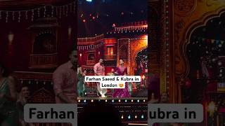 Farhan Saeed and Kubra dance to Blockbuster in London 🔥 #farhansaeed #dance #shortvideo #shortsfeed