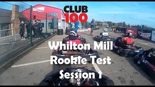 BUKC Test day- Rookies- Session 1