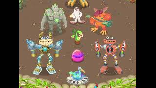 MSM | Gold Island - Mammott, Potbelly, Maw, Quibble, Riff,Quarrister,Rare Wubbox,Epic Wubbox (octet)